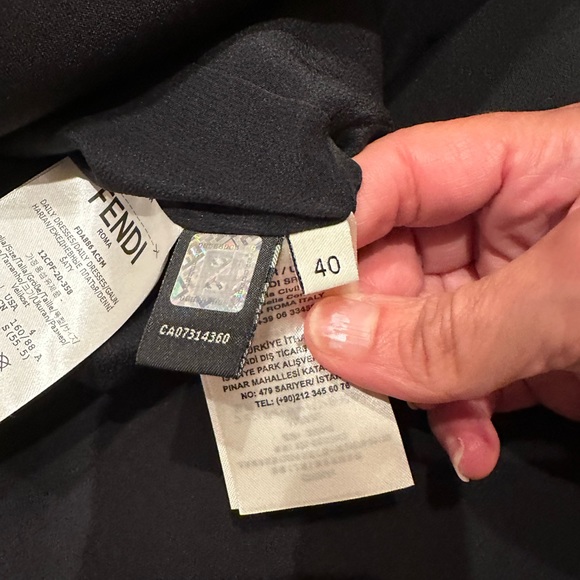 Authentic Fendi Dress size 40 European - Picture 6 of 6